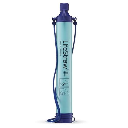 LifeStraw Personal Water Purifier for Hiking, Camping, Travel, and Emergency Preparedness