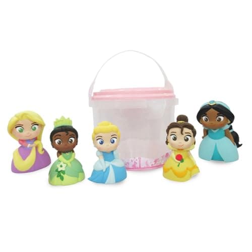 Disney Store Girl's Bath Set (Disney Princess) - Kids Bath Accessories with Beloved Disney Characters - Colorful and Fun Bath Time Essentials for Kids - Suitable for All Ages