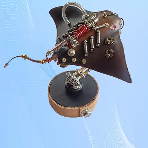Mechanical Manta Ray 3D Metal Model,DIY Projects Building Kit, Arts & Crafts Adult Hobby Kits for Men,Cool for Birthday(Stingray)