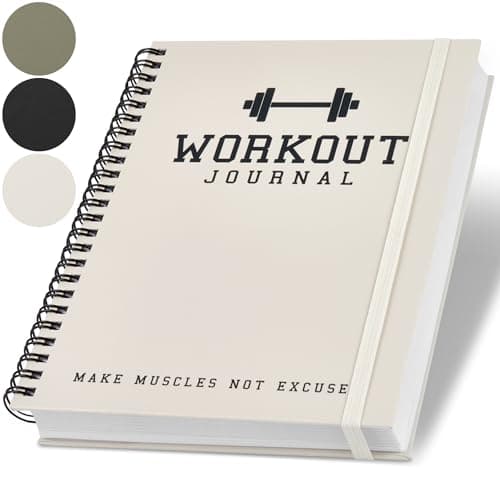 The Ultimate Fitness Journal for Tracking and Crushing Your Gym Goals - Detailed Workout Planner & Log Book For Men and Women - Great Gym Accessories With Calendar, Nutrition & Progress Tracker