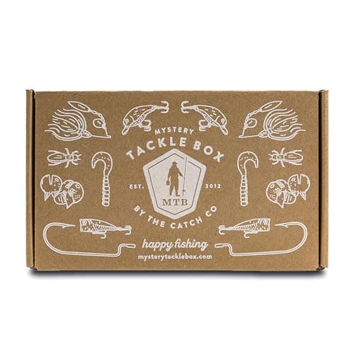 Catch Co Mystery Tackle Box Freshwater Largemouth and Smallmouth Bass Lures Fishing Kit