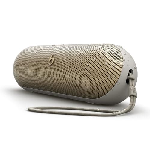 Beats Pill - Portable Bluetooth Speaker- Up to 24H Battery Life, Water Resistant, Bluetooth, Apple & Android Compatible, Seriously Loud Sound for Home, Outdoor and Travel- Champagne Gold