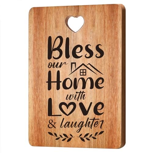 House Warming Gifts New Home Engraved Cutting Board Housewarming Gift for New Homeowners Couple Women Men Family Personalized New Apartment Sweet Home Decor Christmas Kitchen Gift Ideas