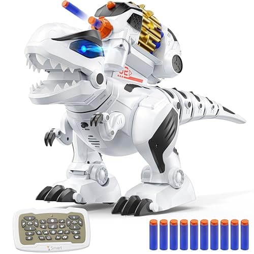 Ruko 8809 Remote Control Robot Dinosaur Toys for Kids, Large Rechargeable Toys, STEM Programmable Interactive with Sound Effects, Birthday Gifts for Boys & Girls Age 3 4 5 6 7 8